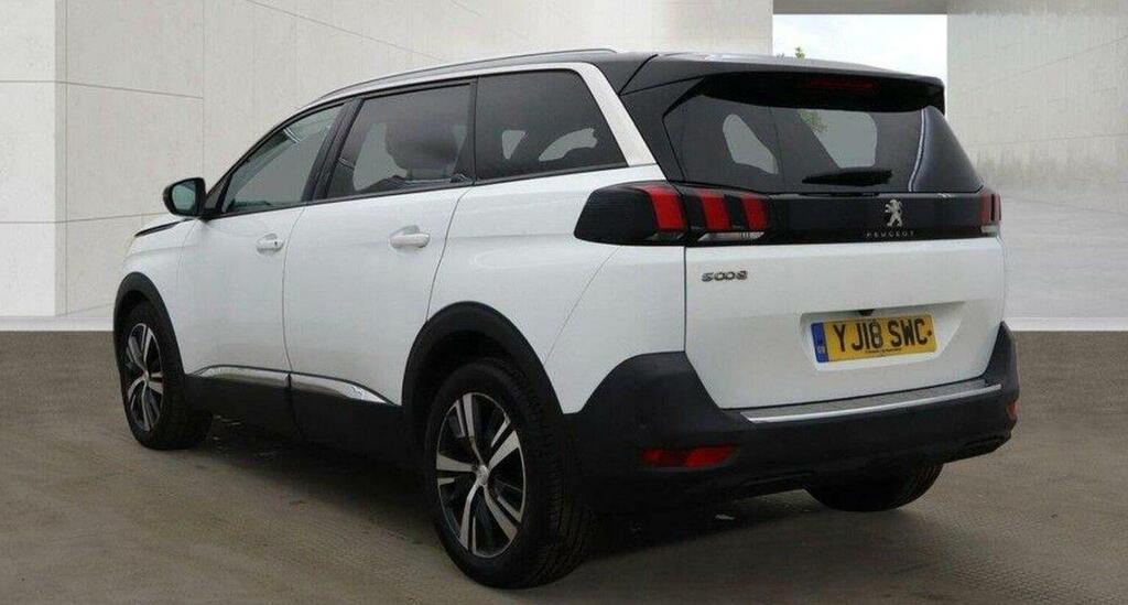 Peugeot 5008 1.6 Bluehdi Allure Eat Euro 6 Ss White #3