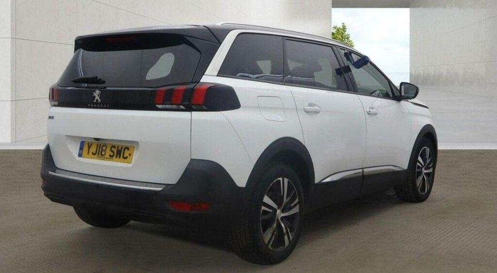 Peugeot 5008 1.6 Bluehdi Allure Eat Euro 6 Ss White #4