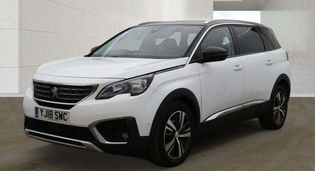Peugeot 5008 1.6 Bluehdi Allure Eat Euro 6 Ss White