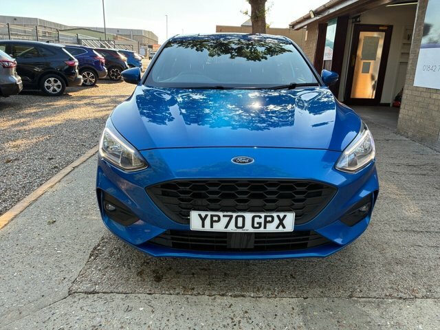 Ford Focus 1.5 Ecoblue St-line Hatchback Eu YP70GPX Blue #2