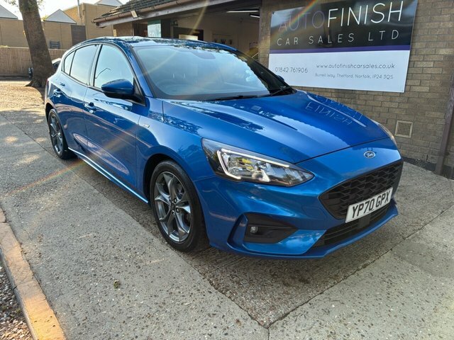 Ford Focus 1.5 Ecoblue St-line Hatchback Eu YP70GPX Blue