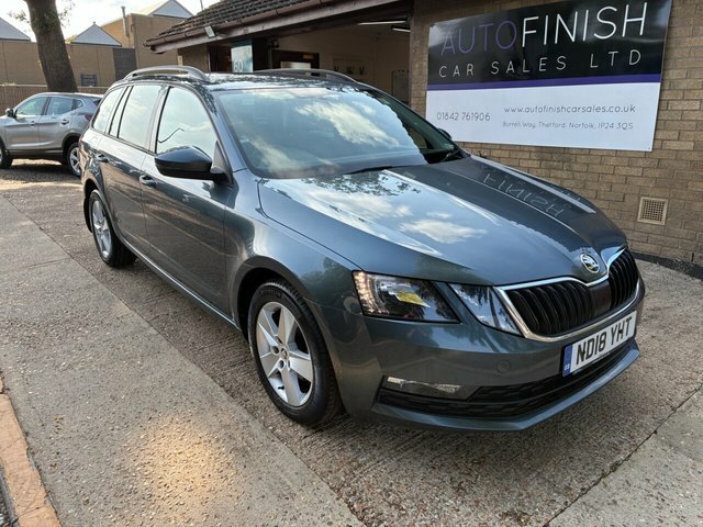 Skoda Octavia 1.6 Tdi Se Estate Euro 6 S S Grey