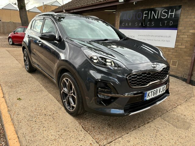 Kia Sportage 1.6 Crdi Gt-line Suv Euro 6 S S Grey