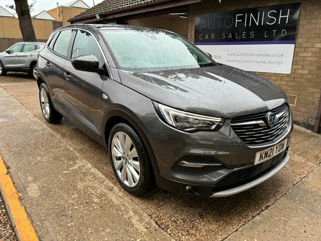 Vauxhall Grandland X 1.2 Turbo Elite Nav Suv 8Spd Euro Grey