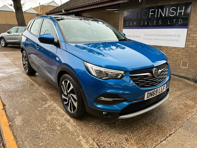 Vauxhall Grandland X 1.2 Turbo Elite Nav Suv 6Spd Eur Blue