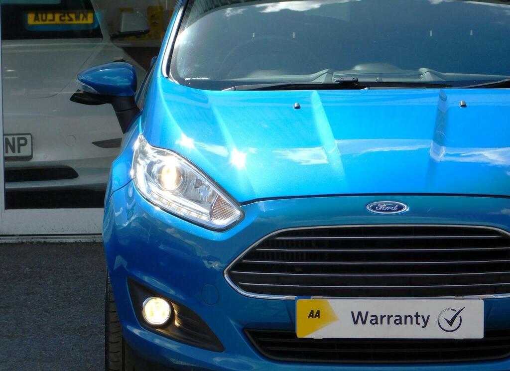 Ford Fiesta Hatchback 1.0T Ecoboost Titanium Powershift Euro 6 HV65PXY Blue #4
