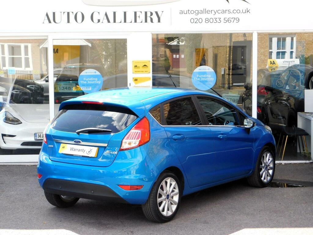 Ford Fiesta Hatchback 1.0T Ecoboost Titanium Powershift Euro 6 HV65PXY Blue #6