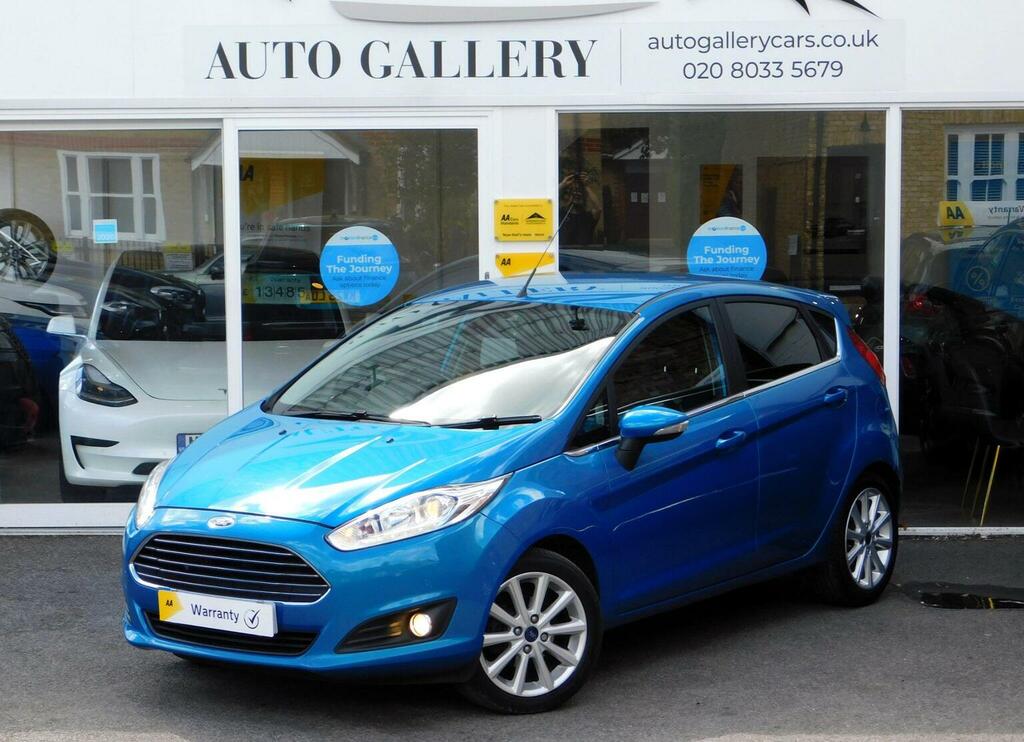 Ford Fiesta Hatchback 1.0T Ecoboost Titanium Powershift Euro 6 HV65PXY Blue #3