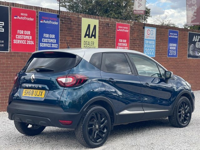 Renault Captur Dci Energy Iconic Euro SH68UJX Blue #3