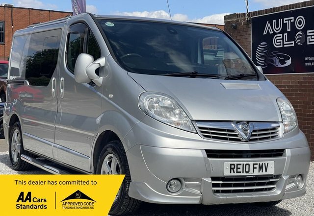 Vauxhall Vivaro Panel Van White #1