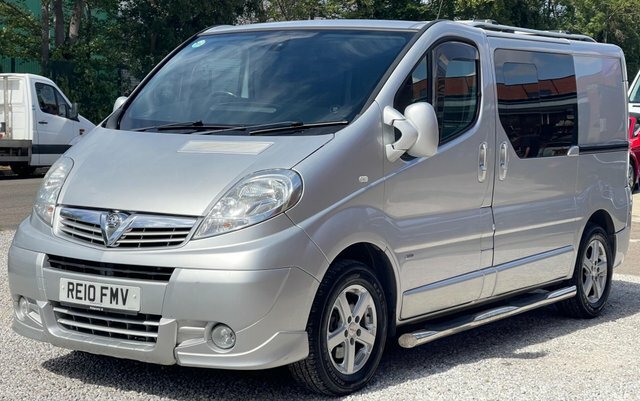 Vauxhall Vivaro Panel Van White #2