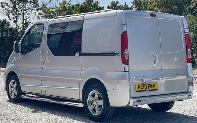 Vauxhall Vivaro Panel Van White #3