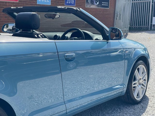 Audi A3 Cabriolet S Line White #47