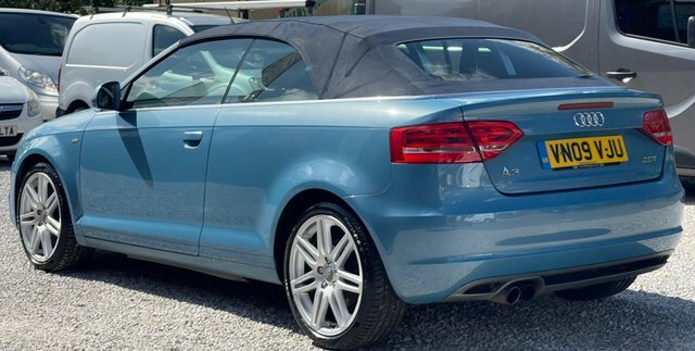 Audi A3 Cabriolet S Line White #37