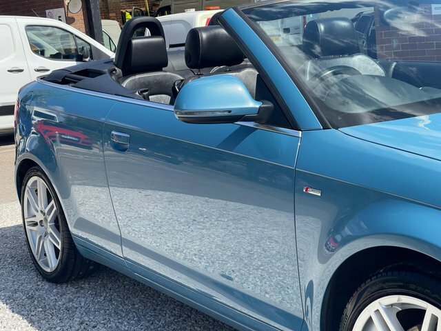 Audi A3 Cabriolet S Line White #29