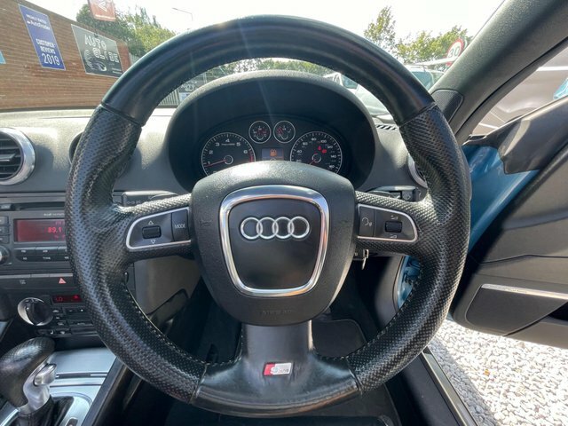 Audi A3 Cabriolet S Line White #28
