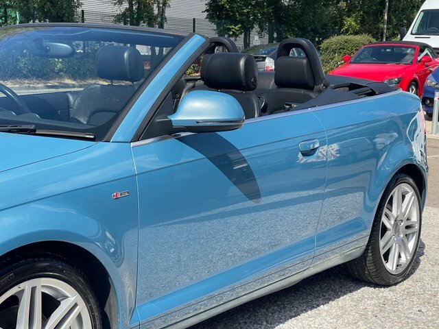 Audi A3 Cabriolet S Line White #33