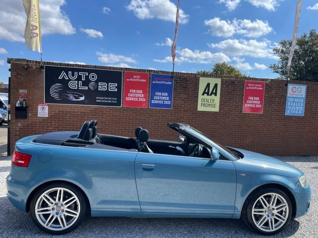 Audi A3 Cabriolet Tfsi S Line S Blue #5