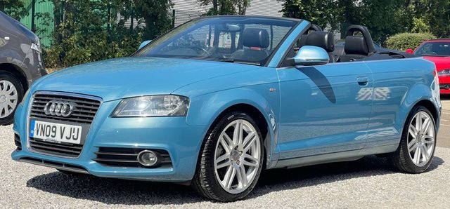Audi A3 Cabriolet Tfsi S Line S Blue #2