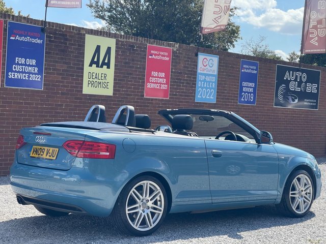 Audi A3 Cabriolet Tfsi S Line S Blue #3