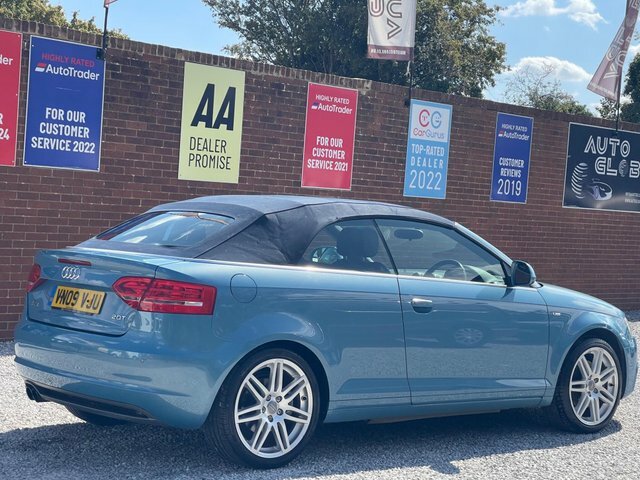 Audi A3 Cabriolet S Line White #56