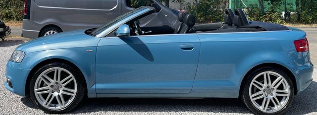 Audi A3 Cabriolet S Line White #25