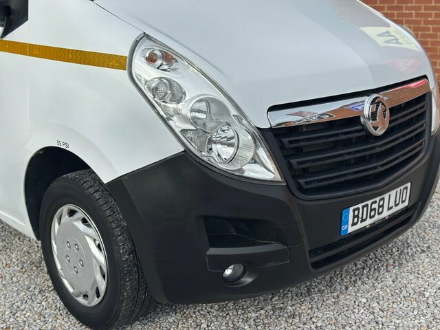 Vauxhall Movano Single Cab White #25