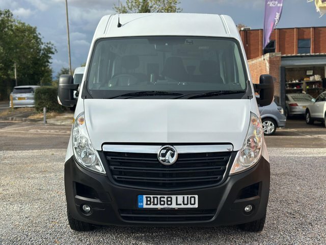Vauxhall Movano Single Cab White #12