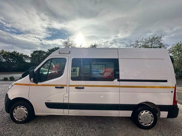 Vauxhall Movano Single Cab White #14