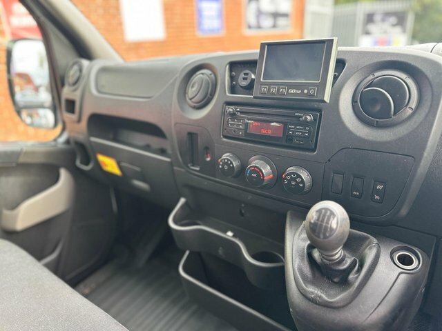 Vauxhall Movano Single Cab White #8