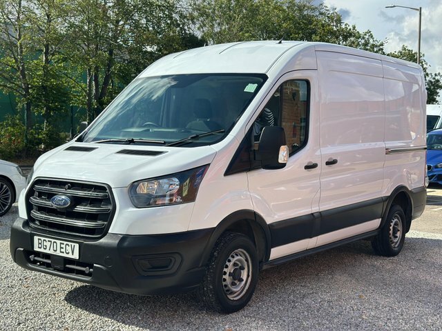Ford Transit Custom 290 Ecoblue Leader Fwd BG70ECV White #2