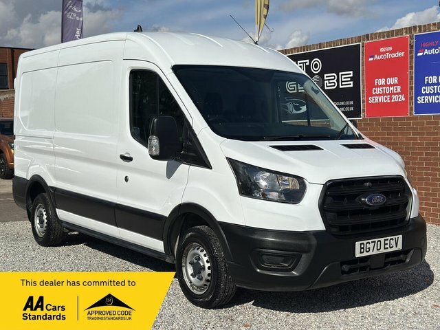 Ford Transit Custom 290 Ecoblue Leader Fwd BG70ECV White