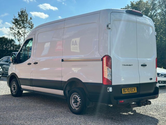 Ford Transit Custom 290 Ecoblue Leader Fwd BG70ECV White #3