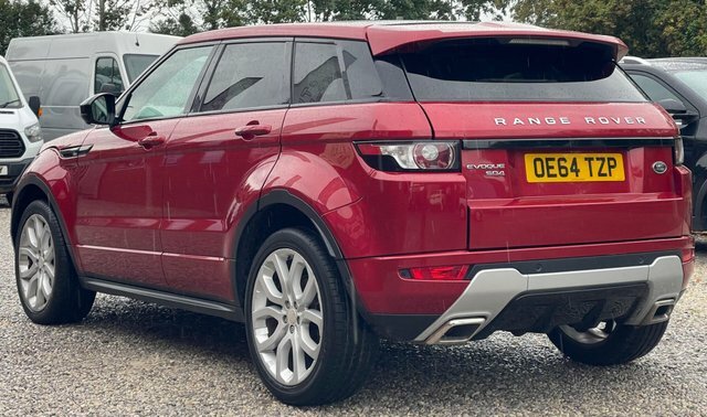 Land Rover Range Rover Evoque Sd4 Dynamic 4Wd OE64TZP Red #4