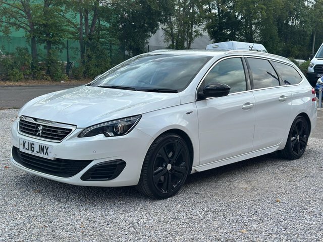 Peugeot 308 SW Bluehdi Gt Eat Euro White #2