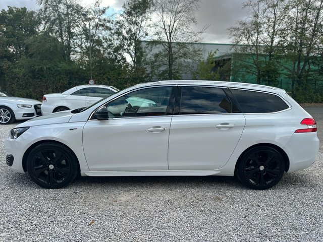 Peugeot 308 SW Bluehdi Gt Eat Euro White #4