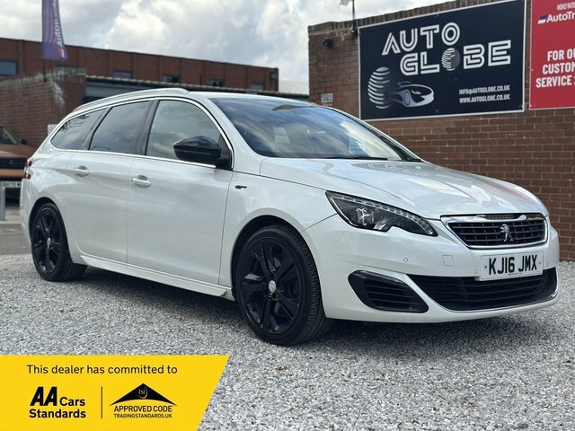 Peugeot 308 SW Bluehdi Gt Eat Euro White