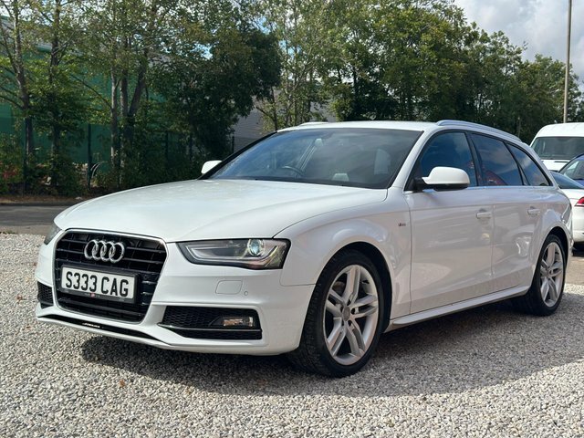 Audi A4 Avant Tdi S Line Multitronic White