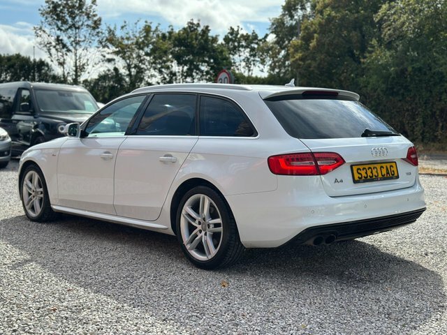 Audi A4 Avant Tdi S Line Multitronic White #3