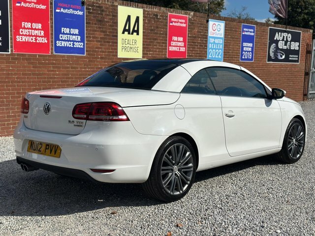 Volkswagen EOS Tdi Bluemotion Tech Sport White #4