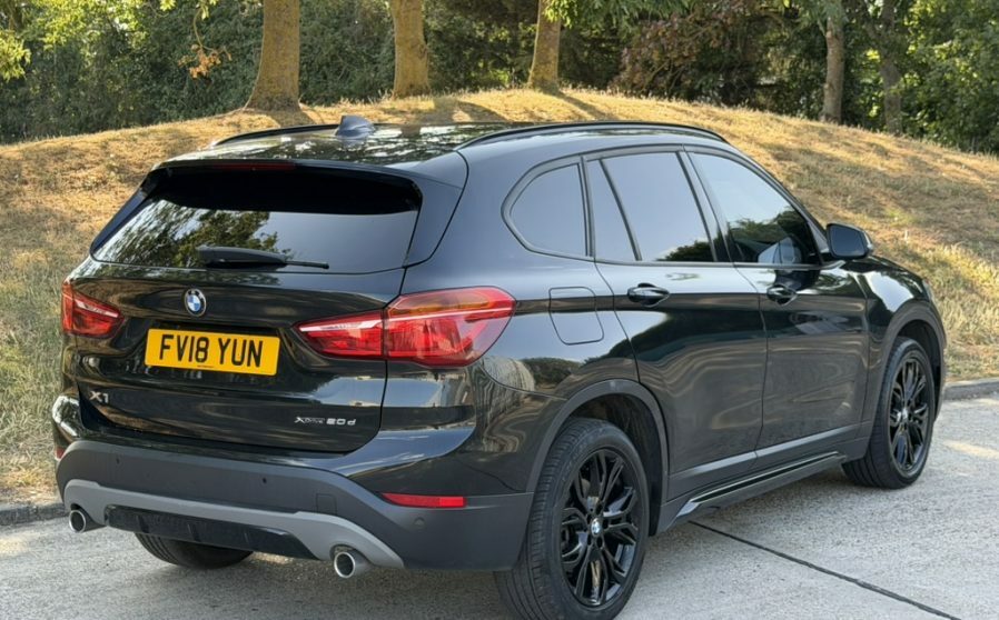 BMW X1 X1 Xdrive20d Sport FV18YUN Black #6