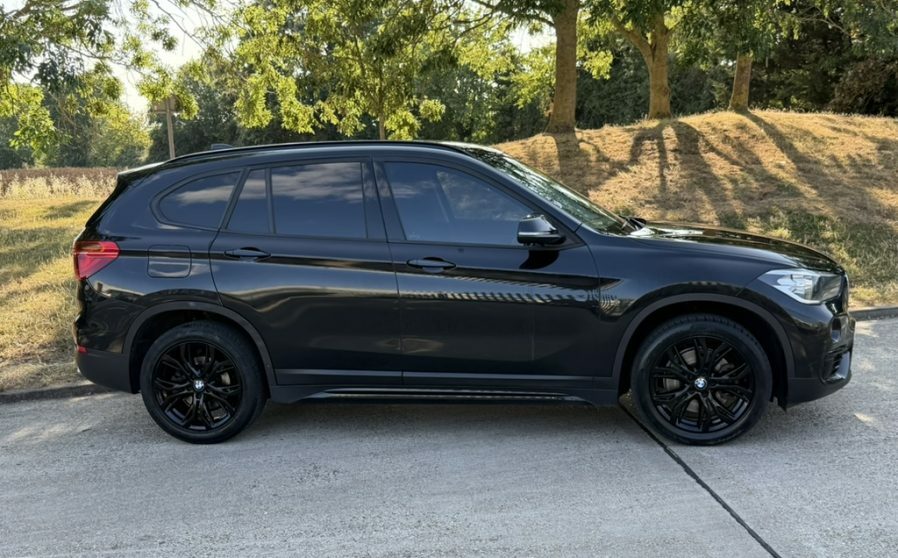 BMW X1 X1 Xdrive20d Sport FV18YUN Black #5