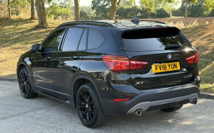 BMW X1 X1 Xdrive20d Sport FV18YUN Black #2
