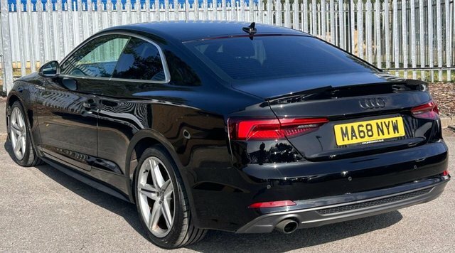 Audi A5 1.4 Tfsi S Line Coupe S Tronic Euro 6 Black #6