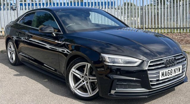 Audi A5 1.4 Tfsi S Line Coupe S Tronic Euro 6 Black
