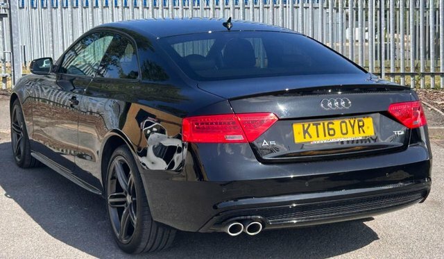 Audi A5 2.0 Tdi Black Edition Plus Coupe Multit KT16OYR Black #4