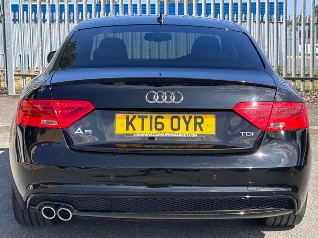 Audi A5 2.0 Tdi Black Edition Plus Coupe Multit KT16OYR Black #6