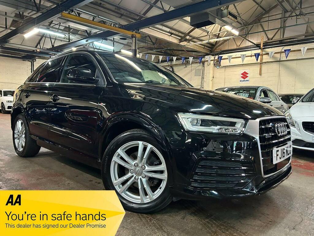 Audi Q3 2.0 Tfsi S Line S Tronic Quattro Euro 6 Ss Black