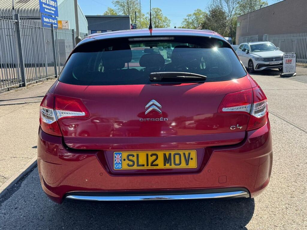 Citroen C4 1.6 Platinum Hdi 110 Bhp Red #6