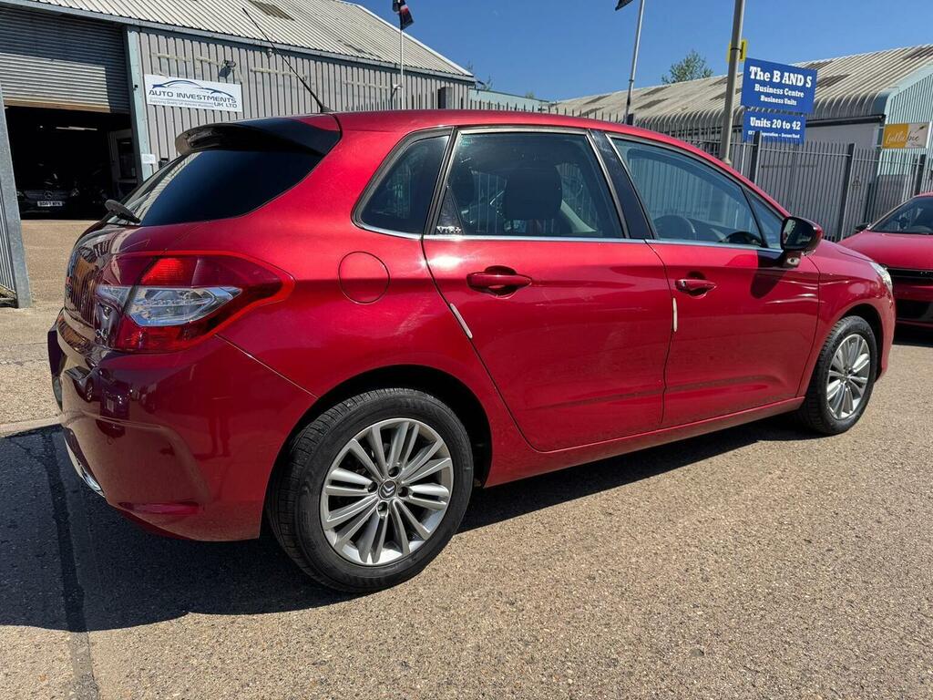Citroen C4 1.6 Platinum Hdi 110 Bhp Red #4